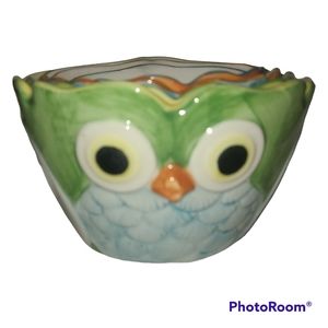 Pier 1 Owl Nesting Measuring Cups Hand Painted